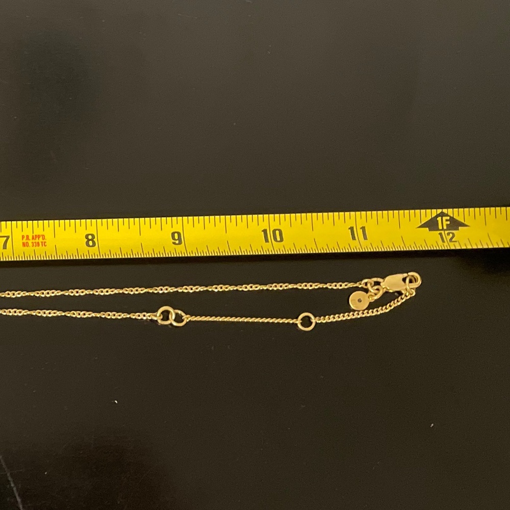 NWOT Madewell gold twisted-chain pendant necklace - Picture 10 of 10